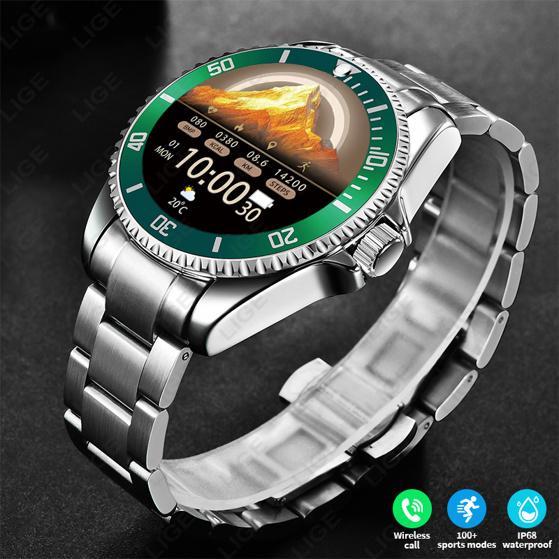 Japanese Lifestyle Called - LIGE 2026 Style Luxury Smart Watch