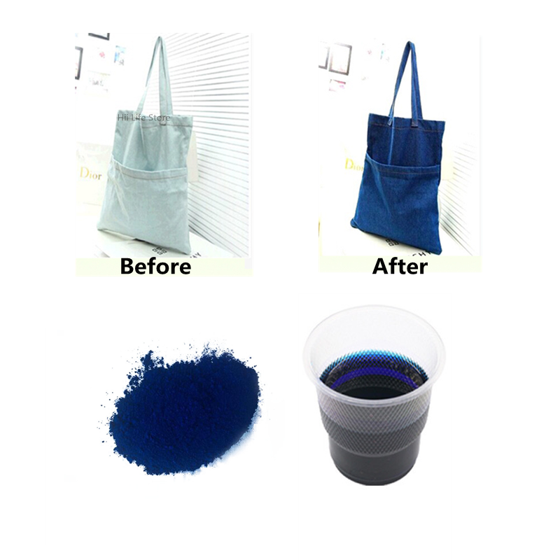 Indigo Dye Kit - 10g/20g Dark Blue Color Fabric Dye