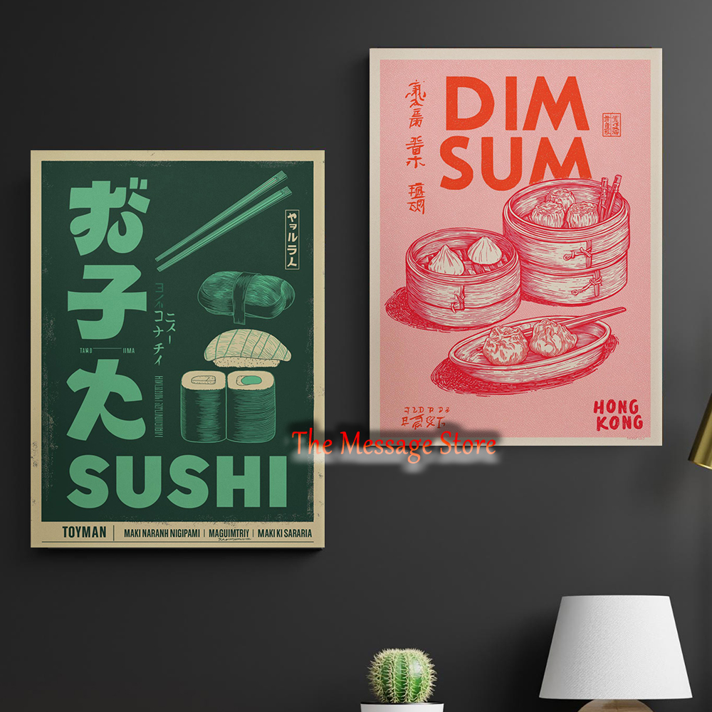 Japanese Lifestyle And Culture - Dim Sum Hong Kong Sushi Retro