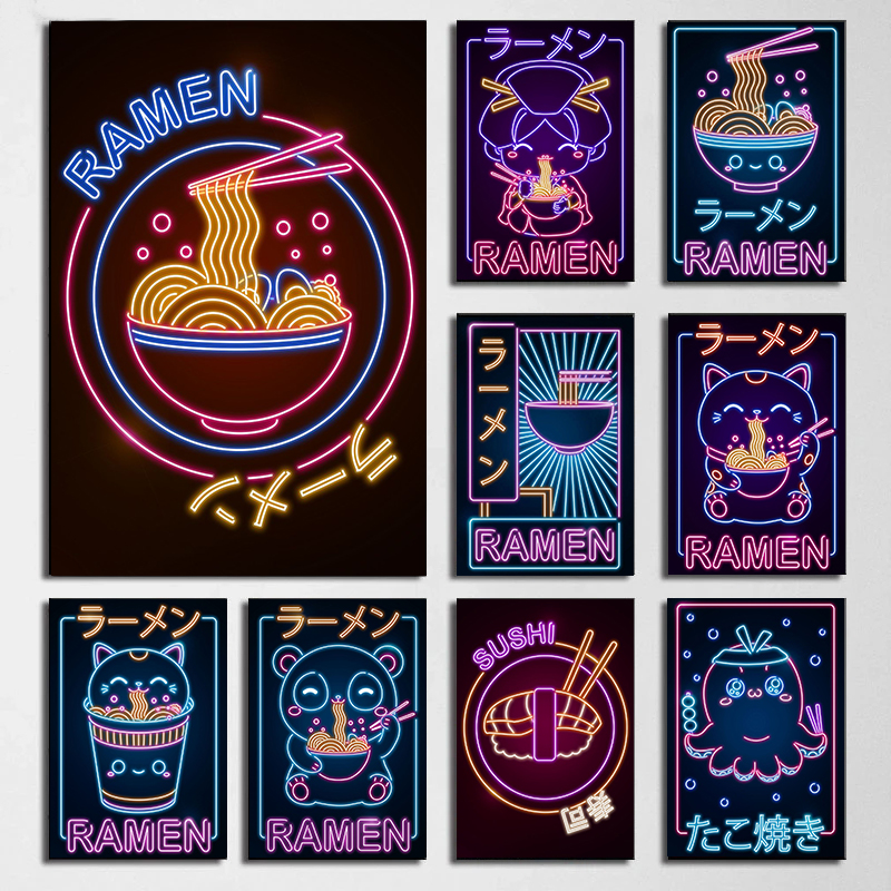 Japanese Wave Ramen Sushi Cat  – Japanese Lifestyle And Culture recenzja i cena
