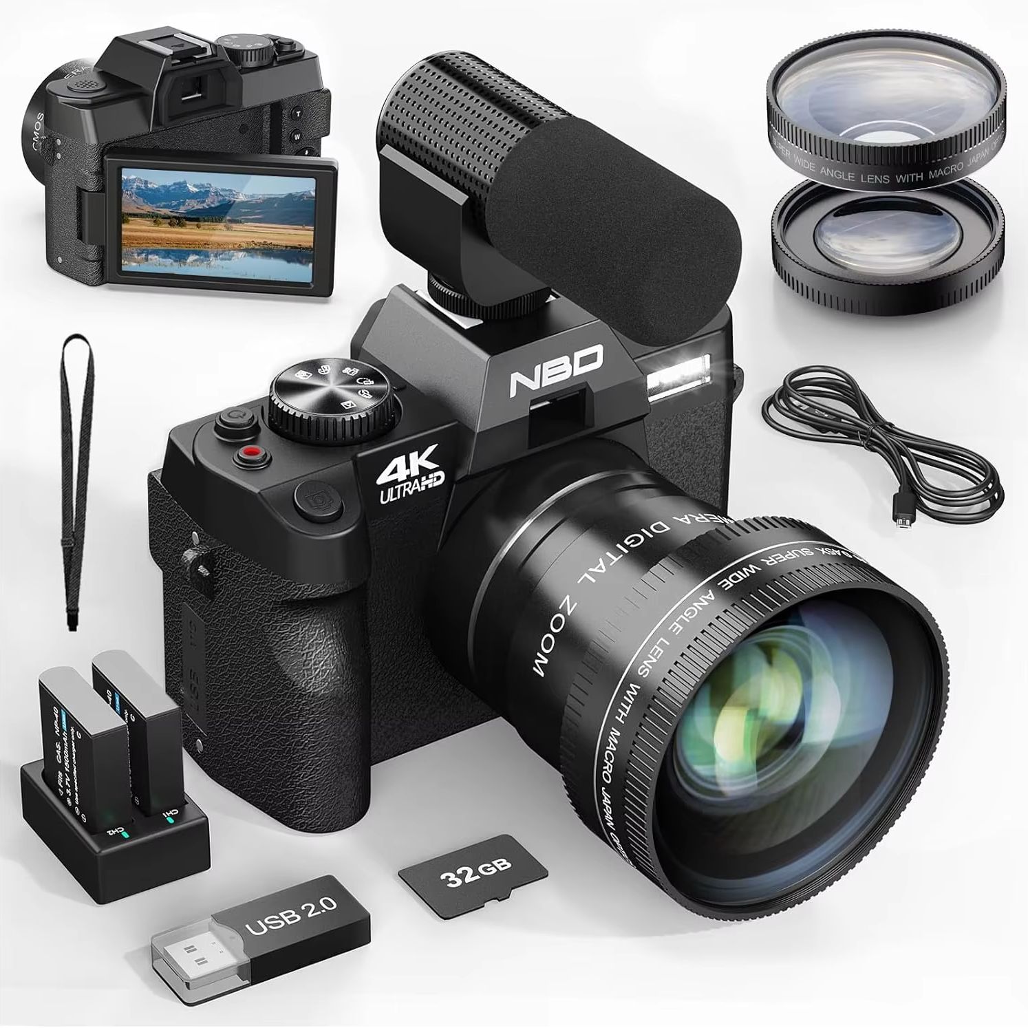 NBD S100F 48MP&4K Digital Came – Japanese Lifestyle Youtubers recenzja i cena
