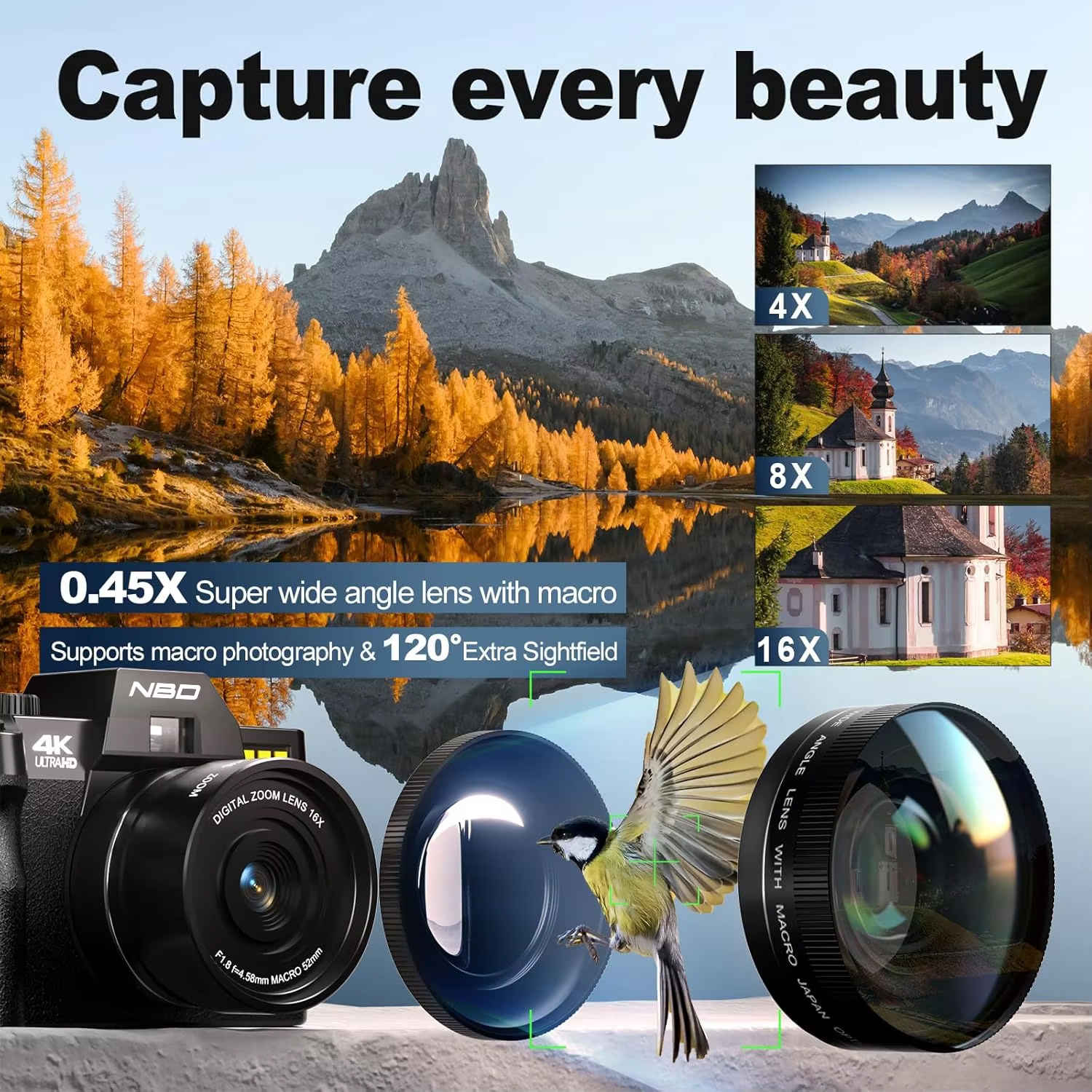 NBD S100F 48MP&4K Digital Came – Japanese Lifestyle Youtubers recenzja i cena