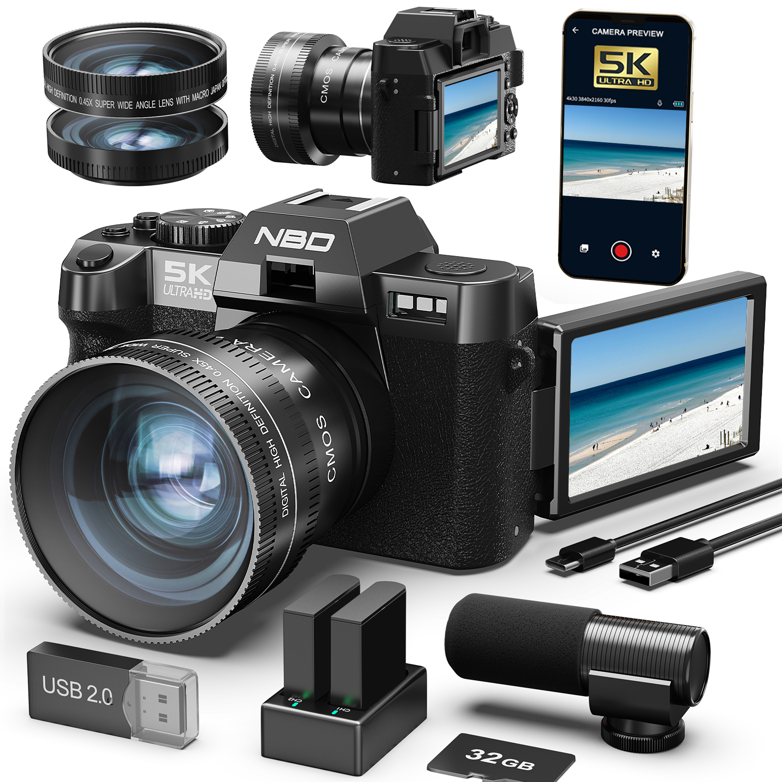 NBD Digital Cameras 5K&48MP Ph – Japanese Lifestyle Gifts recenzja i cena