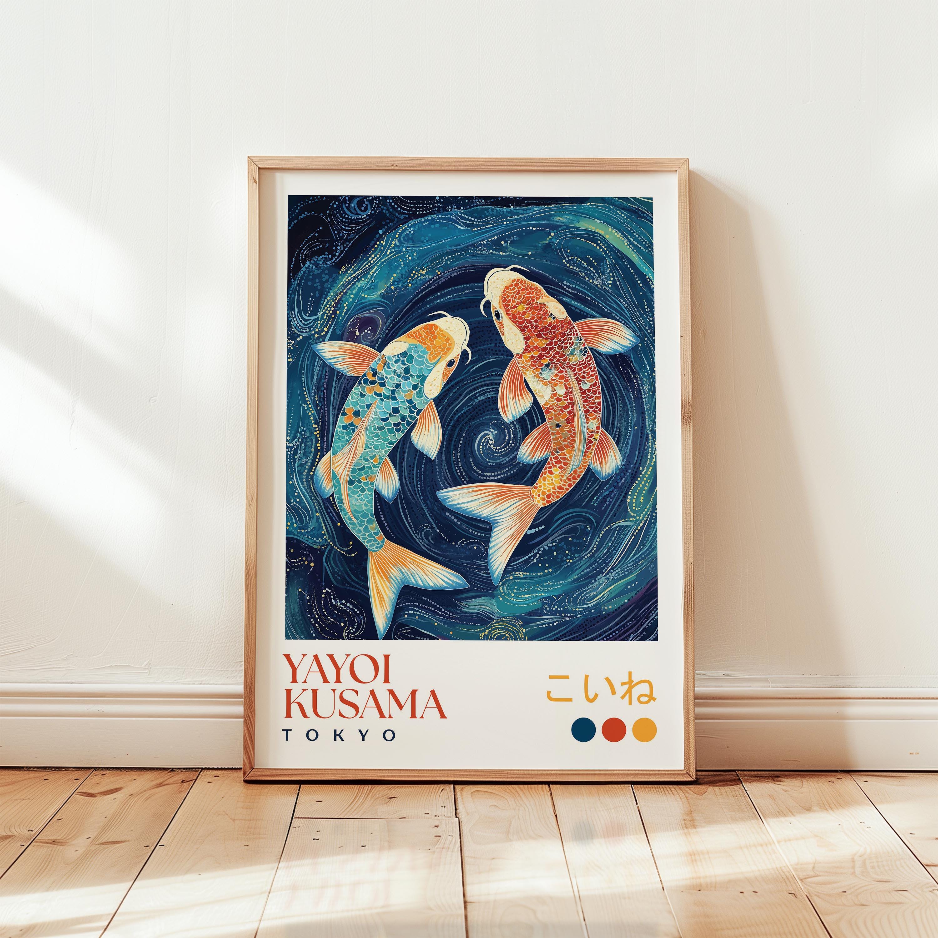 Japanese Red Koi Fish Canvas P – Japanese Lifestyle Gifts recenzja i cena