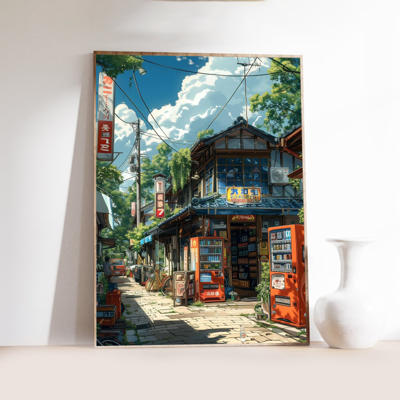 Manga Style Japanese Street La – Japanese Lifestyle Gifts recenzja i cena