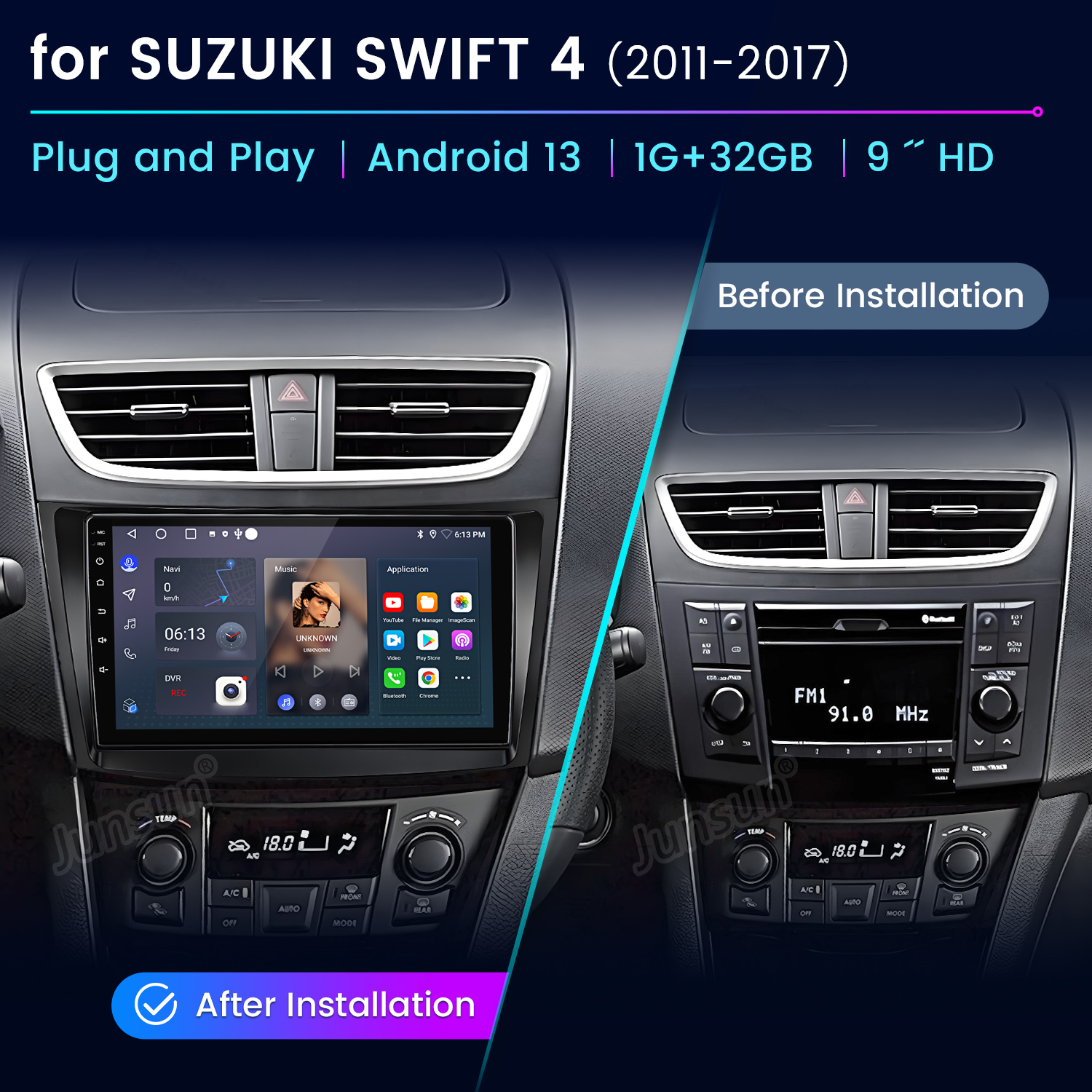 Junsun AI Voice Car Stereo Rad – Japanese Lifestyle Called recenzja i cena