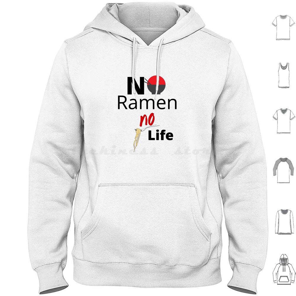 No Ramen No Life Hoodie Cotton – Japanese Lifestyle For Long Life recenzja i cena